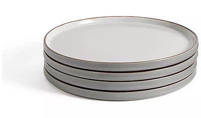 Habitat Grey Speckle Dinner Plate 4Pk