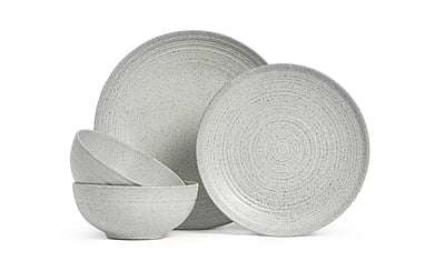 Habitat Textured Ripple 12Pc Chalk