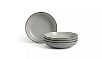 Habitat Grey Speckle Pasta Bowl 4Pk Habitat Grey Speckle Pasta Bowl 4Pk