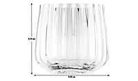 Iridescent Lustre Fluted Hi-Ball Glass Iridescent Lustre Fluted Hi-Ball Glass