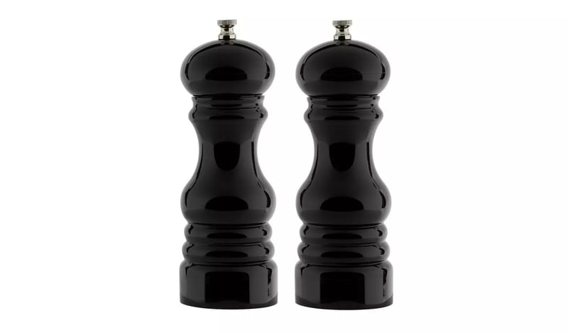 Sh Black Salt & Pepper Mill Sh Black Salt & Pepper Mill