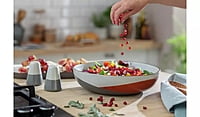 Habitat Dipped Speckle Serve Bowl Habitat Dipped Speckle Serve Bowl