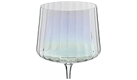 Habitat Iridescent Fluted Gin Glass 4Pk Habitat Iridescent Fluted Gin Glass 4Pk