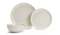 Habitat Matte 12Pc Dinner Set White