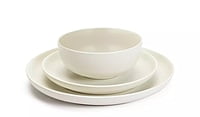 Habitat Matte 12Pc Dinner Set White