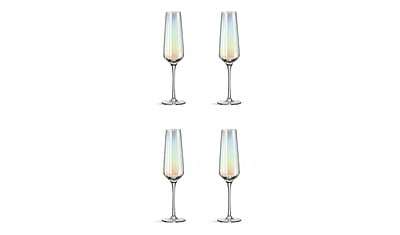 Habitat Iridescent Lustr Flute Champ 4Pk