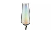 Habitat Iridescent Lustre Set of 4 Champagne Flute Habitat Iridescent Lustre Set of 4 Champagne Flute