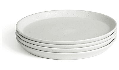 Habitat Addison White Dinner Plate 4Pk