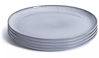Habitat Evora Blue Dinner Plate 4Pk Habitat Evora Blue Dinner Plate 4Pk