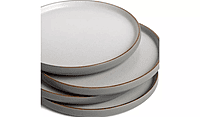 Habitat Grey Speckle Side Plate 4Pk Habitat Grey Speckle Side Plate 4Pk