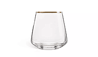 Habitat Gold Rim Tumbler 4Pk Habitat Gold Rim Tumbler 4Pk