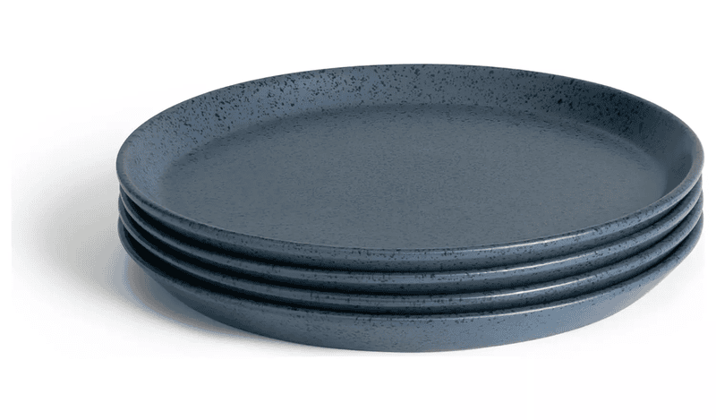 Habitat Addison Blue Dinner Plate 4Pk Habitat Addison Blue Dinner Plate 4Pk