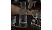 Habitat Clear Ribbed Carafe Habitat Clear Ribbed Carafe