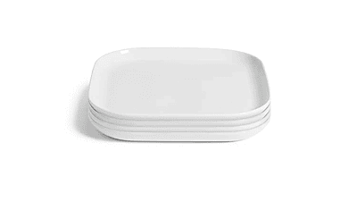 Habitat Riko Square 4Pk Dinner Plates