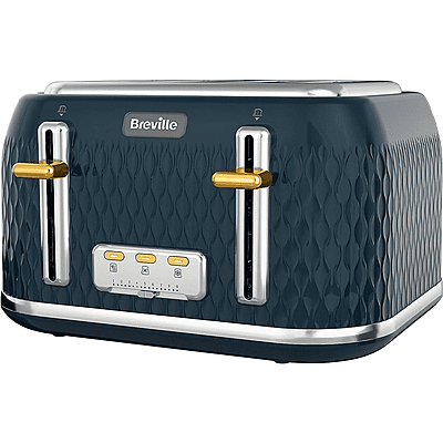 Breville Curve 4 Slice Toaster Chrome