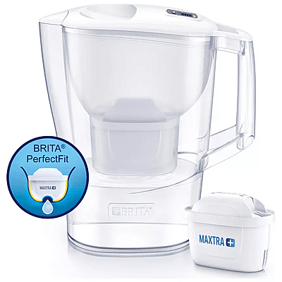 Brita Aluna Fridge Water Filter Jug - White