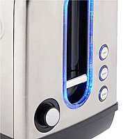 Cookworks Brushed Illuminated 2 Slice Toaster Cookworks Brushed Illuminated 2 Slice Toaster