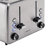 Cookworks Brushed 4 Slice Toaster Cookworks Brushed 4 Slice Toaster
