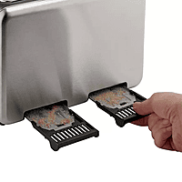 Cookworks Brushed 4 Slice Toaster Cookworks Brushed 4 Slice Toaster