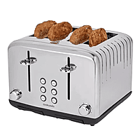 Cookworks Metal Pyramid 4 Slice Toaster Cookworks Metal Pyramid 4 Slice Toaster
