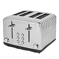 Cookworks Metal Pyramid 4 Slice Toaster Cookworks Metal Pyramid 4 Slice Toaster