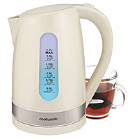 Cookworks Plastic Illuminated Kettle Cookworks Plastic Illuminated Kettle