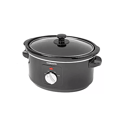 Cookworks 3.5L Stainless Steel Slow Cooker