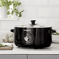 Cookworks 6.5L Stainless Steel Slow Cooker - exUk Unboxed Cookworks 6.5L Stainless Steel Slow Cooker - exUk Unboxed