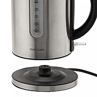 Cookworks Brushed Illuminating Kettle Stainless Steel Cookworks Brushed Illuminating Kettle Stainless Steel