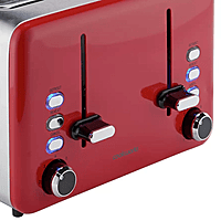 Cookworks Brushed 4 Slice Toaster Cookworks Brushed 4 Slice Toaster