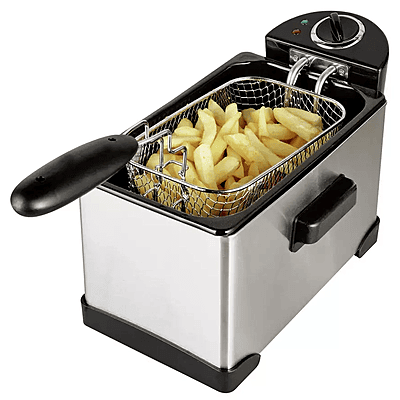 Cookworks Semi Professional Fryer Stainless Steel