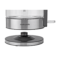 Cookworks Stainless Steel Glass Kettle Cookworks Stainless Steel Glass Kettle