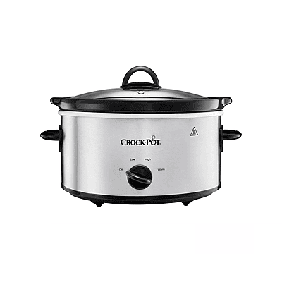 Crockpot 3.7L Slow Cooker Stainless Steel