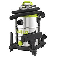 Guild 30L Wet And Dry Vacuum Cleaner - Stainless Steel Guild 30L Wet And Dry Vacuum Cleaner - Stainless Steel