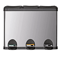Habitat 45 Litre Triple Compartment Recycling Bin Habitat 45 Litre Triple Compartment Recycling Bin