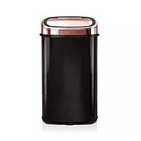 Tower Sensor Bin 58Ltr - Black & Rose Gold Tower Sensor Bin 58Ltr - Black & Rose Gold