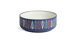 Habitat Navy Trees Serve Bowl