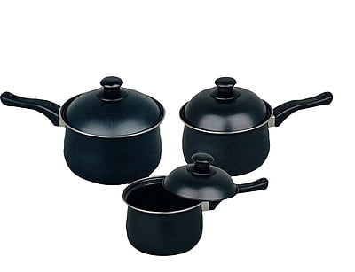 Prima 6Pc Non Stick Saucepan Set