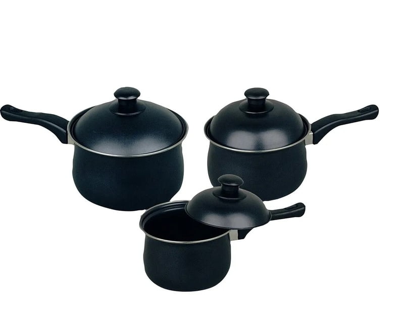 Prima 6Pc Non Stick Saucepan Set Prima 6Pc Non Stick Saucepan Set